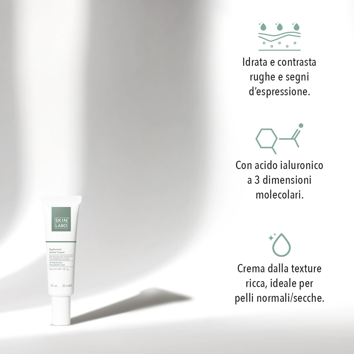 CREMA ATTIVA ACIDO IALURONICO