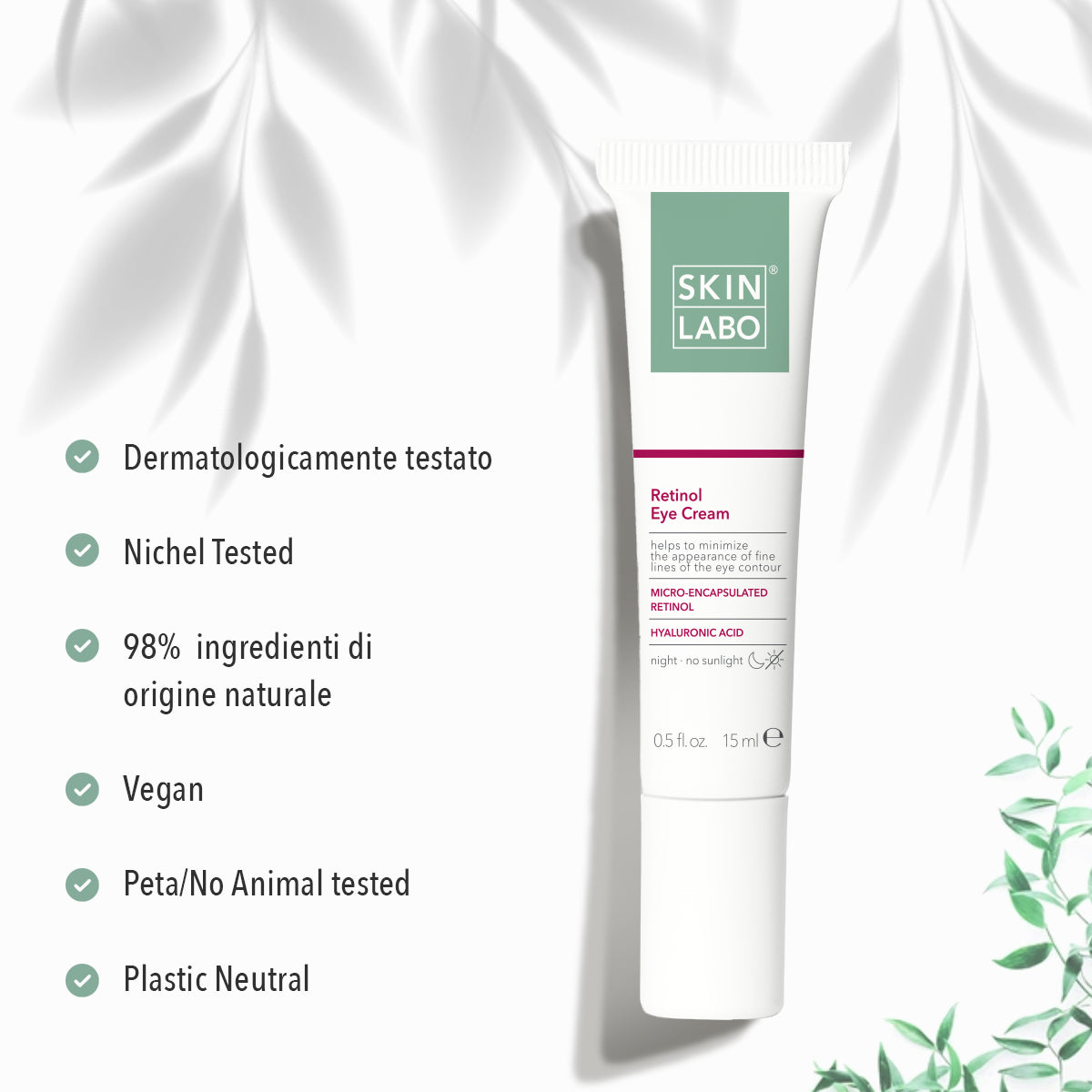 CREME CONTORNO DOS OLHOS COM RETINOL